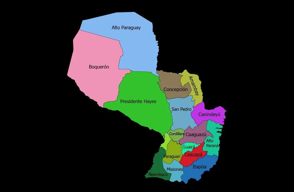 Paraguay map